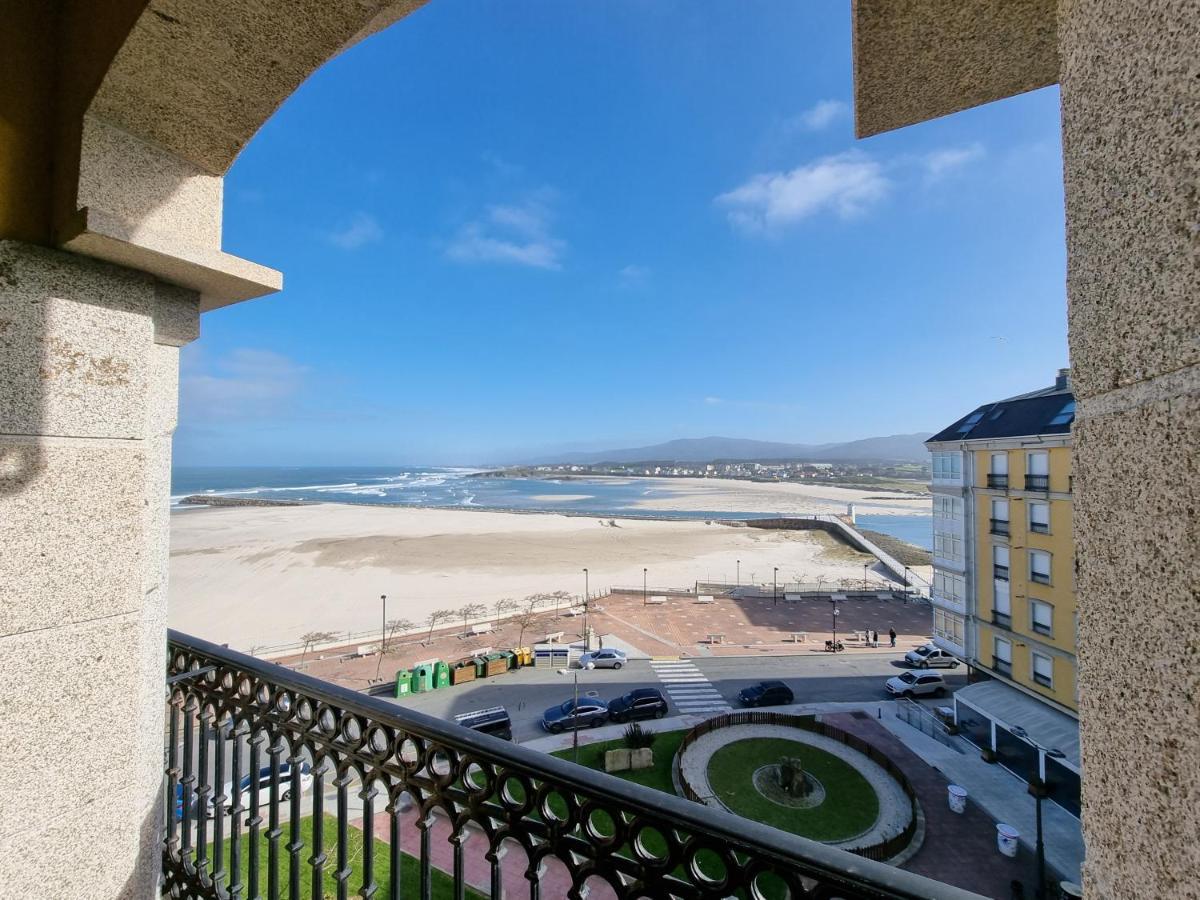 Duplex En 1ª Linea De Playa Lägenhet Foz Exteriör bild