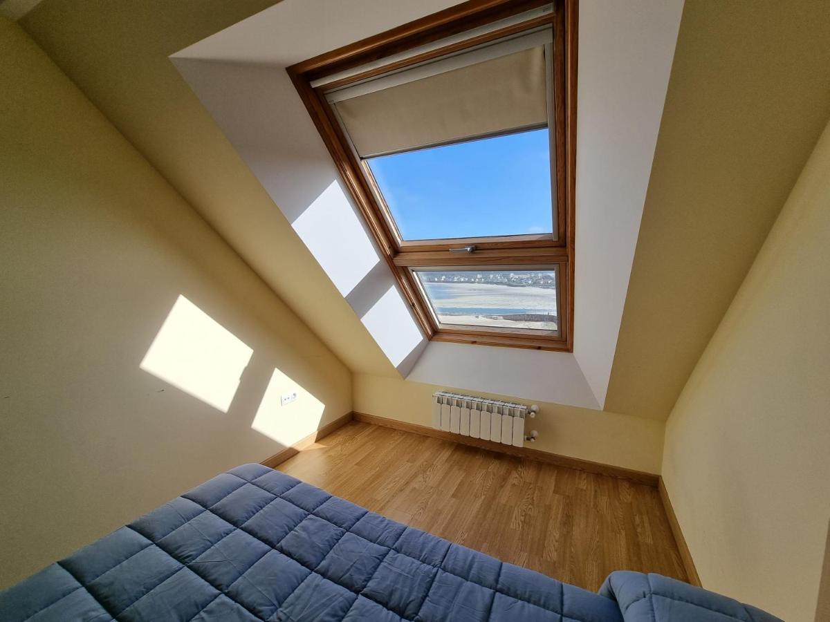 Duplex En 1ª Linea De Playa Lägenhet Foz Exteriör bild